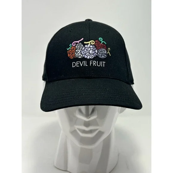 One Piece Ripple Junction Devil Fruit SnapBack Cap Hat Anime Manga NWT - Picture 1 of 13